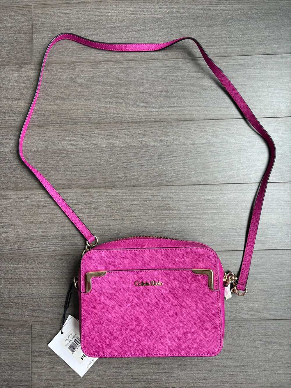 Calvin Klein Fuschia Crossbody Bag